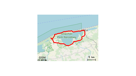 Czołpino - Łeba - Czołpino