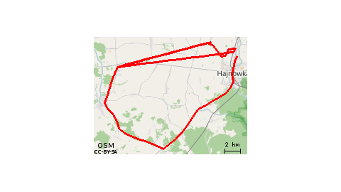 Hajnówka - Dubicze - Orla - Czyże-Hajnów