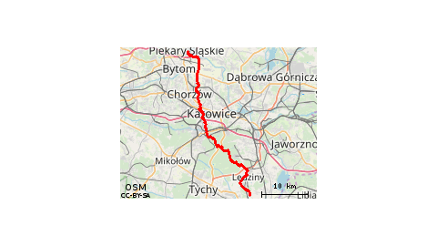 Piekary Śląskie Bazylika- Lędziny 