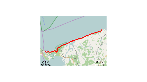 Wybrzeżem - Świnoujściew - Elbląg