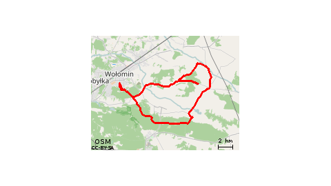 Wołomin-Poświetne-Wołomin
