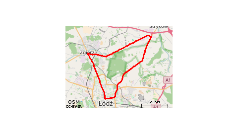 Łódz-sosnowiec-łagiewniki-zgierz-łódz