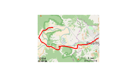 Wapowce - Krasiczyn - Przemyśl