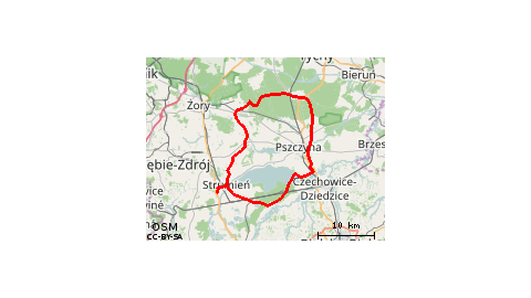 Mizerów, Szlak plessówka, Chybie