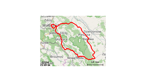 Wałbrzych - Srebrna Góra - Nowa Ruda