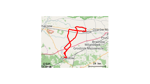 Żyrardów - Błonie - Żyrardów