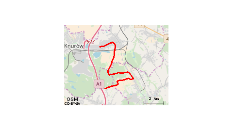 Knurów-Dębieńsko-Ornontowice-Gierałtowice-Knurów