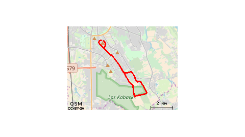 Moja trasa (2018-09-13, 20:15)