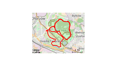 Park Śląski - Osiedle Tysiąclecia