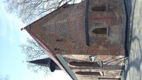 Kołobrzeg - Budzistów, zabytkowy kościół