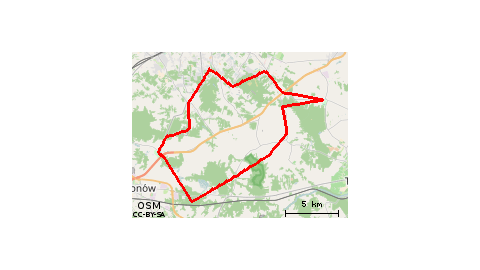 Zielony Szlak Młochów - Radziejowice