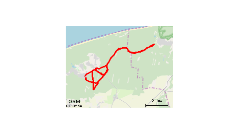Kopalino-Lubiatowo - Białogóra 21.07.2019