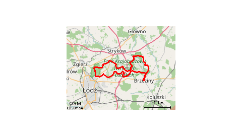 Szlak rowerowy PK Wzniesień Łódzkich