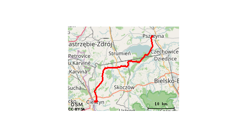 z Pszczyny do Cieszyna