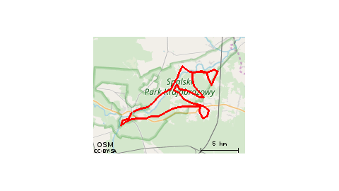 Inowłódz-Mysiakowiec-Poświętne-Inowłódz
