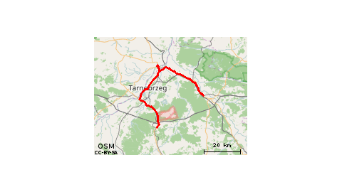 Nisko-Sandomierz-Tarnobrzeg-Rzeszów-Nisk