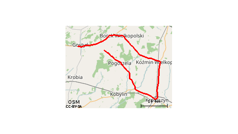 Gostyń-Koźmin-Krotoszyn-Pogorzela-Gostyń
