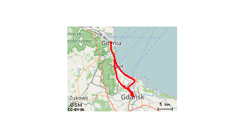 Gdynia Gł - Gdańsk Gł - Gdynia Redłowo