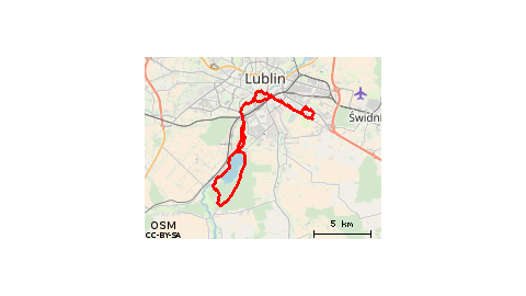 Sobotni wypad z Damianem nad Zalew