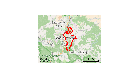 Niebieski Szklak MTB + cześć Trasy Czerwonej MTB