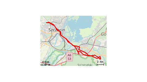 Szczecin -nad Płonią do Zdunowa -Szczeci