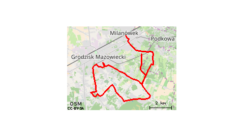 Milanówek-Adamowizna - Milanówek 