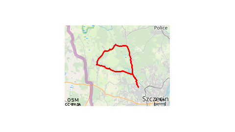 Szczecin- Dobra Szczecińska - Sławoszewo