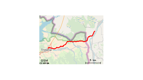 Czarny Dunajec-trstena