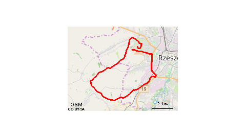 Rzeszów Przybyszówka - Zwieńczyca