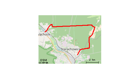 Starachowice - Lipie - Wąchock