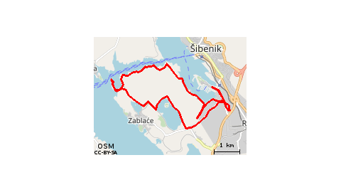 Šibenik, Šetnica Sv.Ante