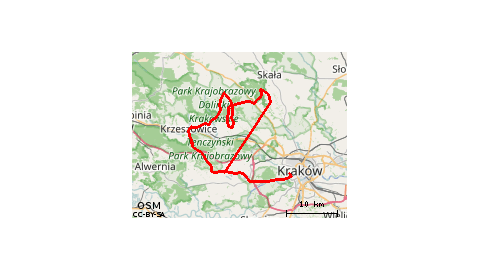 Ojców-Będkowice-Kryspinów