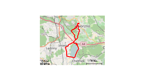 Oś.Podłęże-Jeleń-Dziećkowice-Oś.Podłęże