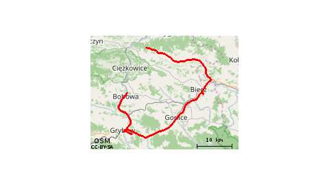 Szerzyny-Ciężkowice-Grybów-Szerzyny