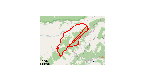 Pewel Ślemieńska - Ślemień - Gachowizna