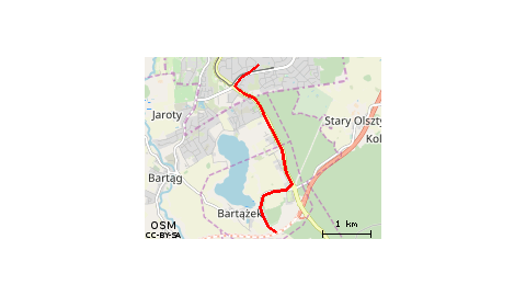 Dron Nad Obwodnica Bartazek