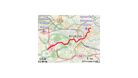 Kraków, Czyżyny - Tyniec