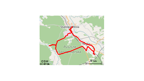 Stalowa Wola - Bojanowska, Nisko, Wolina