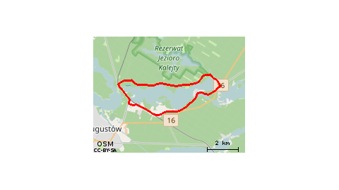 Jezioro Białe Augustowskie