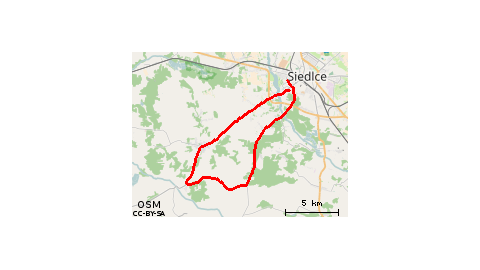 Siedlce-Grala Dąbrowizna-Skórzec-Siedlce