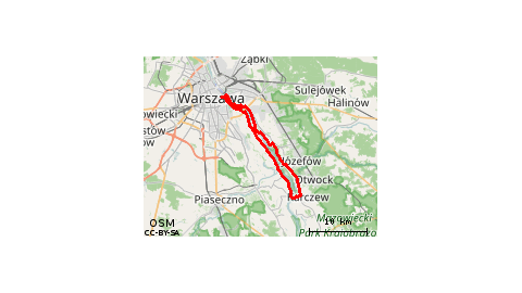 Warszawa - Gassy - Karczew - Warszawa