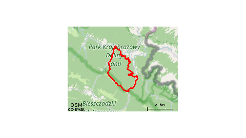 Dwernik - Koliba - Pszczeliny - Dwernik