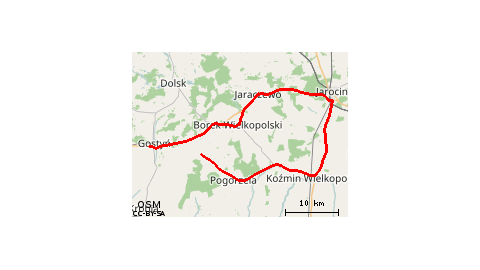 Gostyń-Jarocin-Koźmin-Gostyń