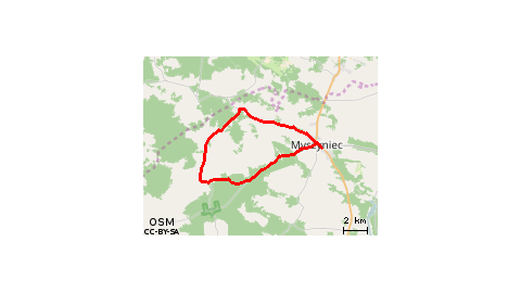 Myszyniec-Pełty-Cyk-Czarnia-Myszyniec