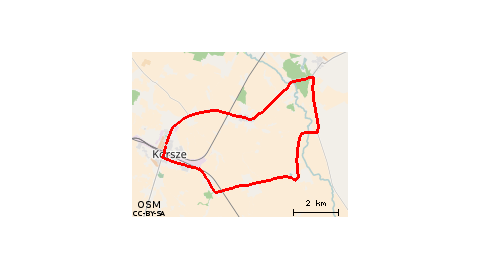 Korsze Drogosze Równina Korsze 