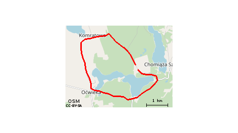 Wokół Jeziora Oćwieckiego