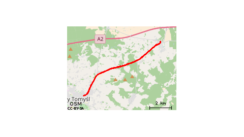 Nowy Tomyśl 7 trasa