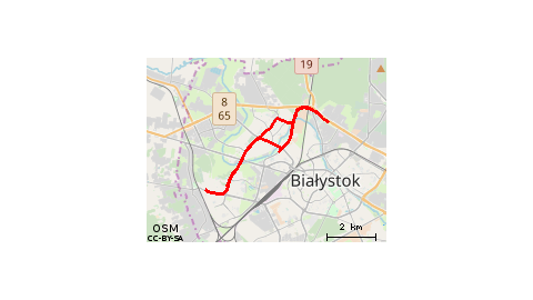 Trasa Giełda I Kośćioły