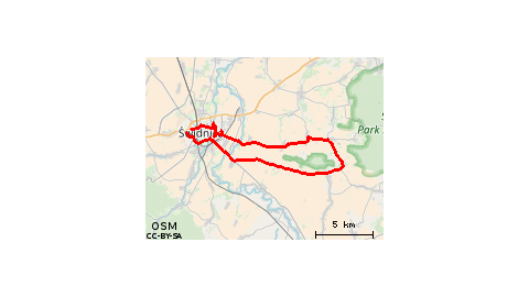 18.04.2018 15:32  Świdnica - Wiry - Świdnica 