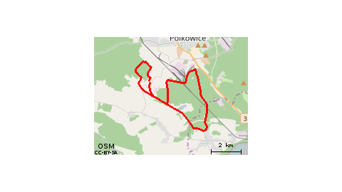 Pętla Sobin - lasy i okolice Sobina